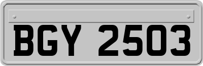 BGY2503