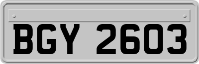 BGY2603