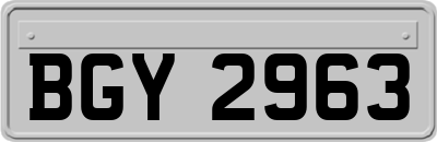 BGY2963