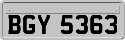 BGY5363