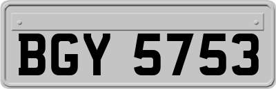 BGY5753