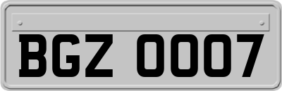 BGZ0007