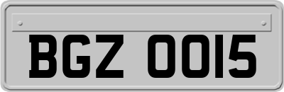 BGZ0015