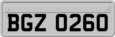 BGZ0260