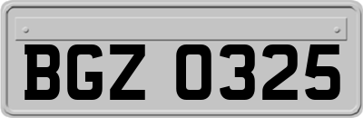 BGZ0325