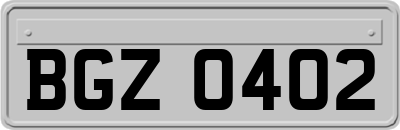 BGZ0402