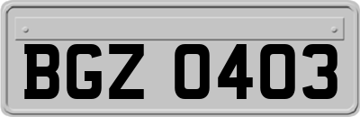 BGZ0403
