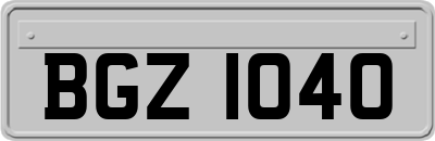 BGZ1040
