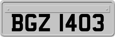 BGZ1403