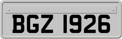BGZ1926