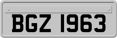 BGZ1963