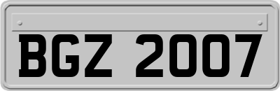 BGZ2007