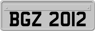 BGZ2012