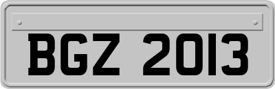BGZ2013