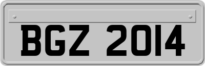 BGZ2014
