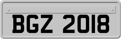 BGZ2018