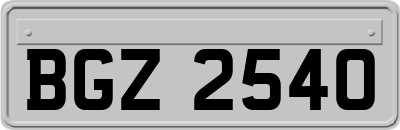 BGZ2540