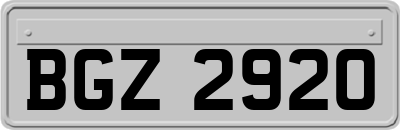 BGZ2920