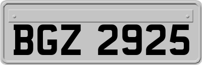BGZ2925