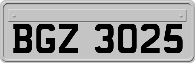 BGZ3025