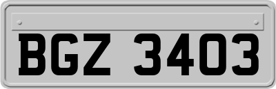 BGZ3403