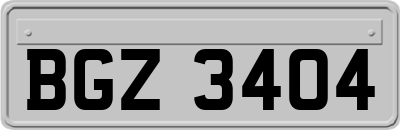 BGZ3404