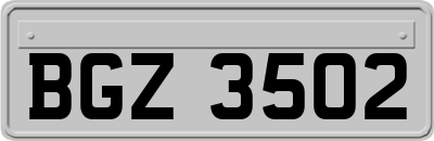 BGZ3502