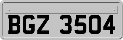 BGZ3504