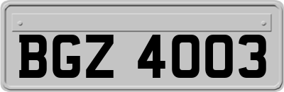 BGZ4003