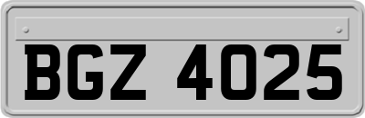 BGZ4025