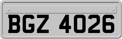 BGZ4026