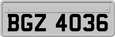 BGZ4036