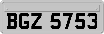 BGZ5753