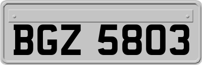 BGZ5803