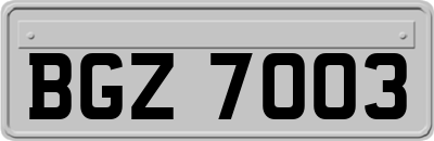 BGZ7003