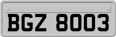 BGZ8003