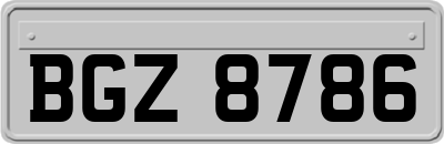 BGZ8786