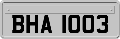 BHA1003