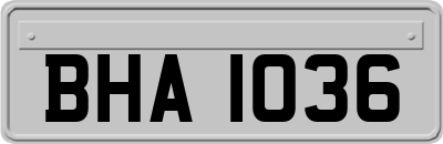 BHA1036