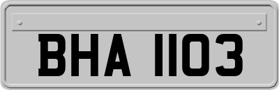 BHA1103
