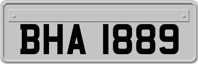 BHA1889