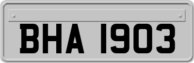 BHA1903