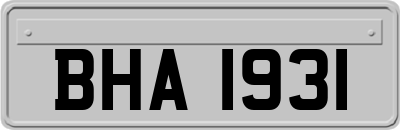 BHA1931