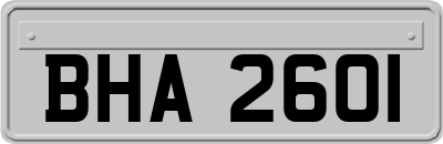 BHA2601