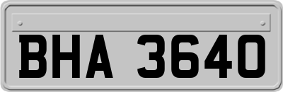 BHA3640