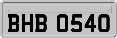 BHB0540