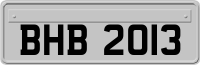 BHB2013
