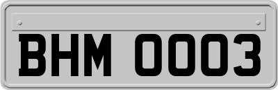 BHM0003