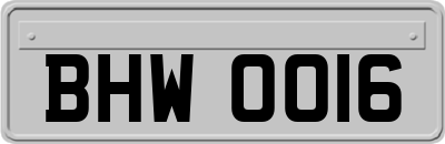 BHW0016