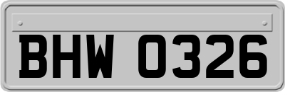 BHW0326